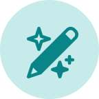 green pencil icon
